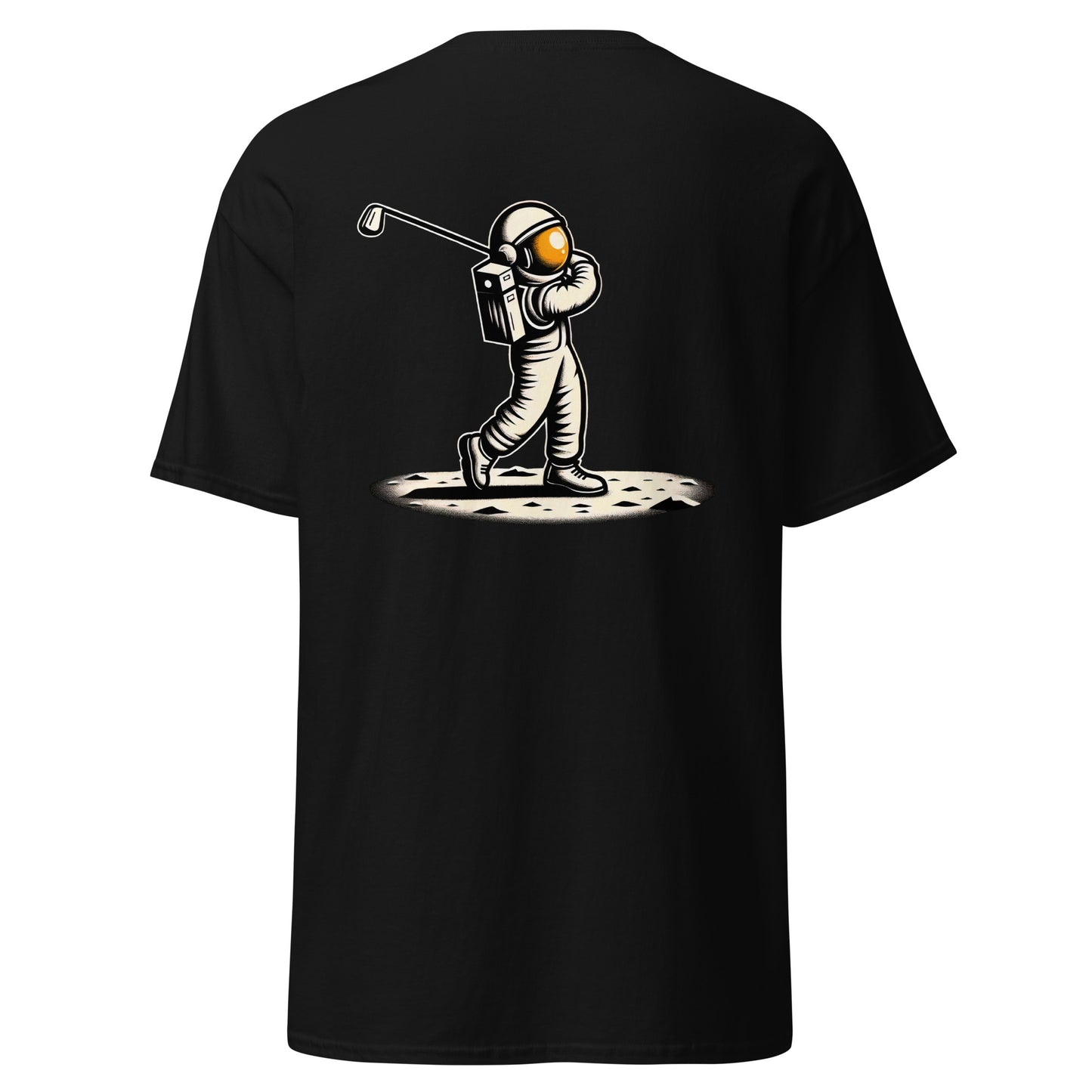 StellarApproach Classic Golfing Astronaut T-shirts