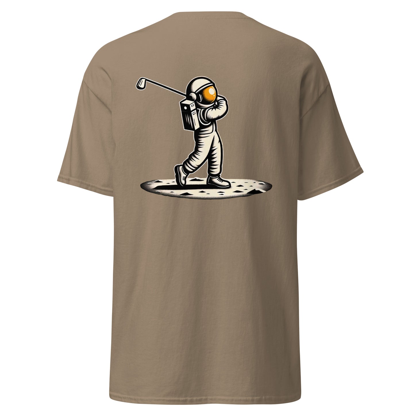 StellarApproach Classic Golfing Astronaut T-shirts