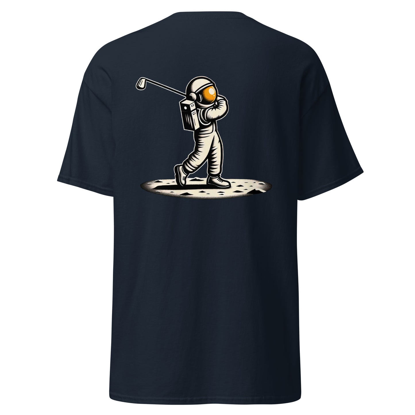 StellarApproach Classic Golfing Astronaut T-shirts