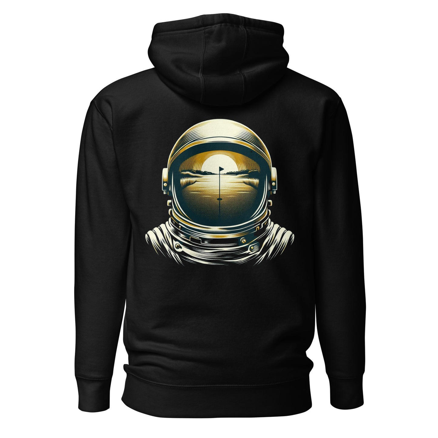 StellarApproach Unisex Hoodie with astronaut back