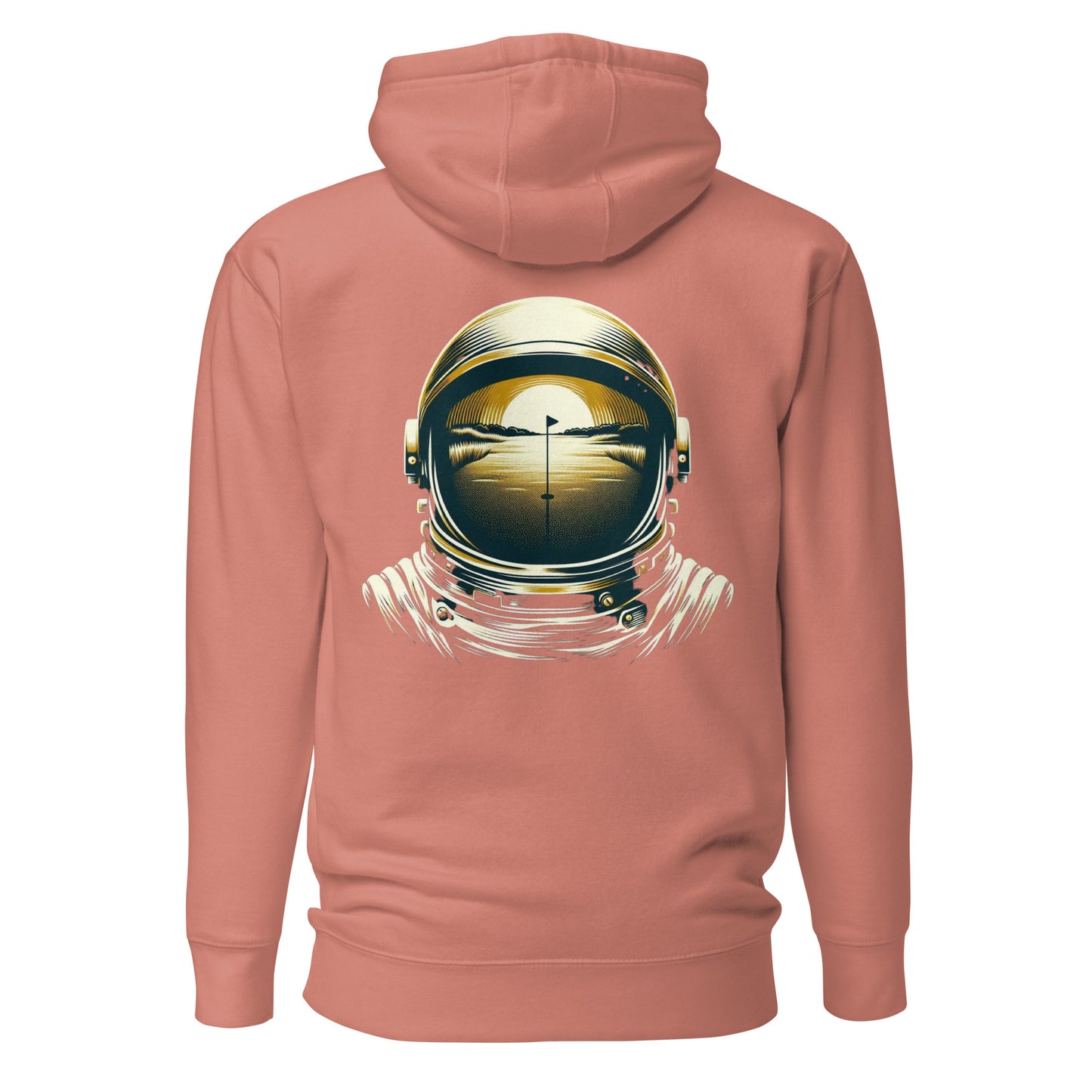 StellarApproach Unisex Hoodie with astronaut back