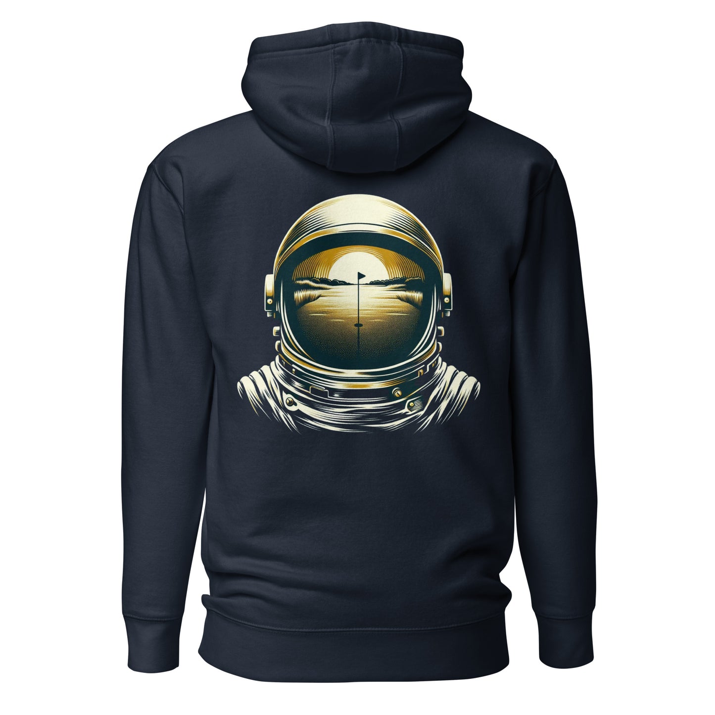 StellarApproach Unisex Hoodie with astronaut back