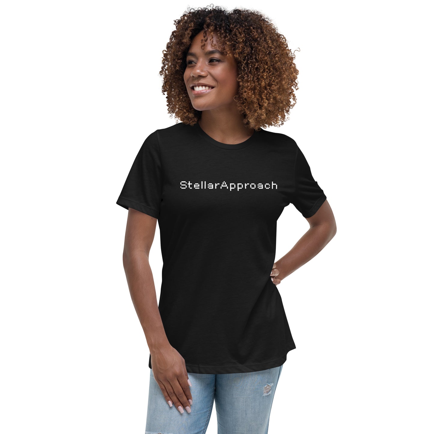 Women's relaxed golfing astronaut StellarApproach T-Shirt