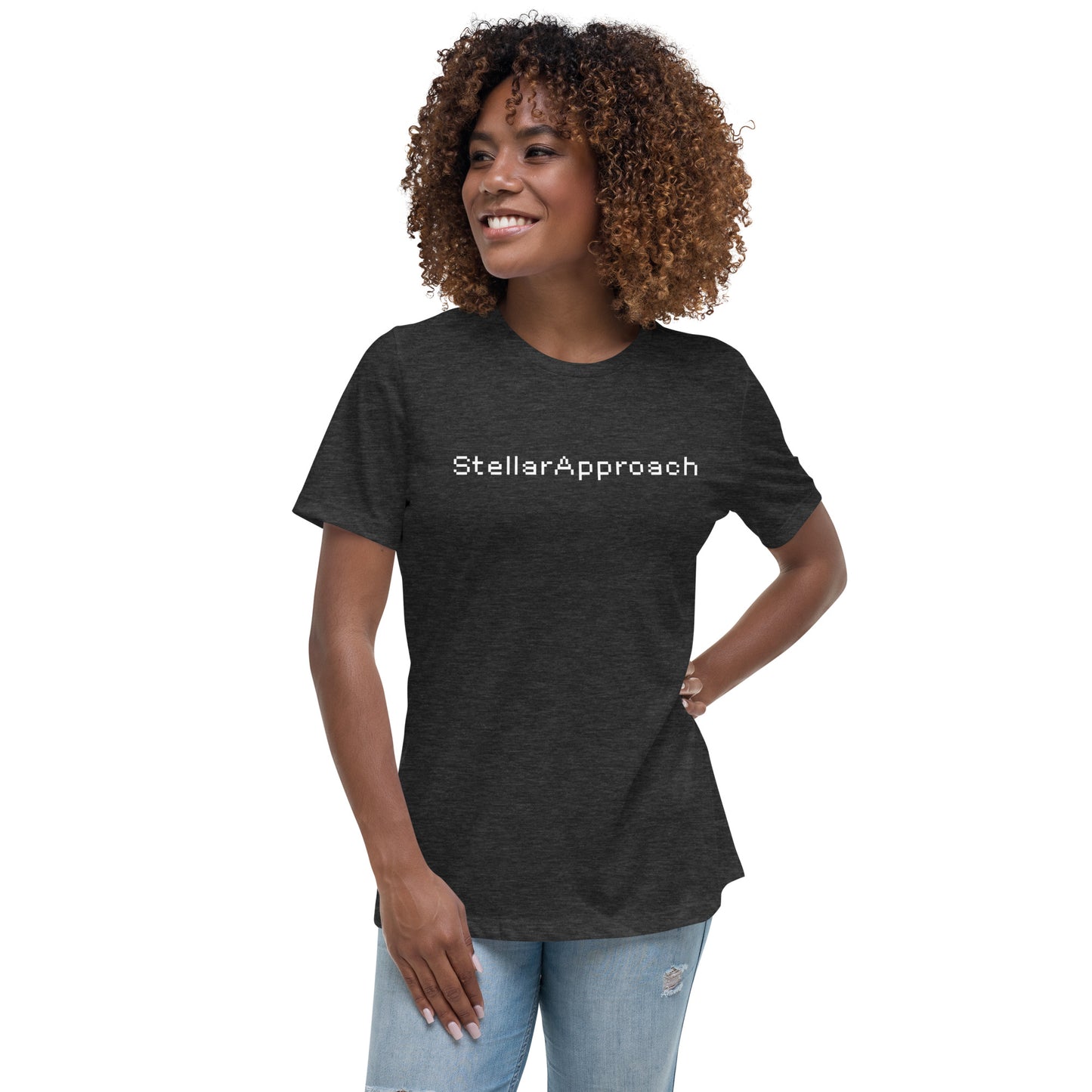 Women's relaxed golfing astronaut StellarApproach T-Shirt