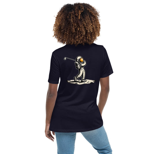 Women's relaxed golfing astronaut StellarApproach T-Shirt