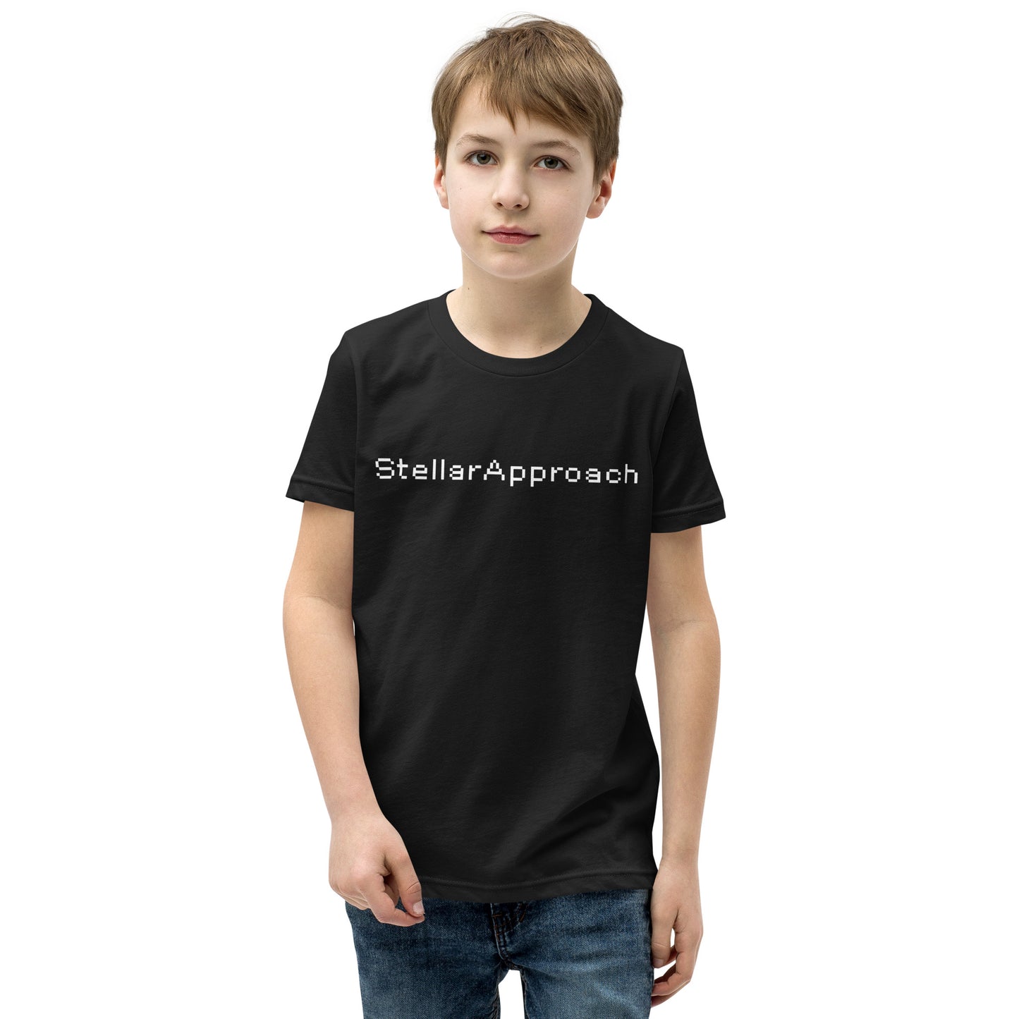 StellarApproach Golfing Astronaut Youth Short Sleeve T-Shirt